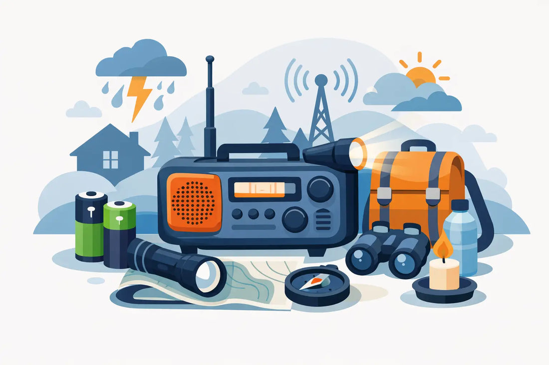 Noodradio op batterijen kopen: waar let je op?