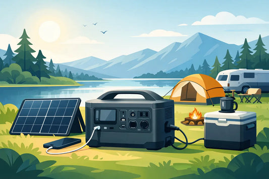 Review draagbare powerstation camping