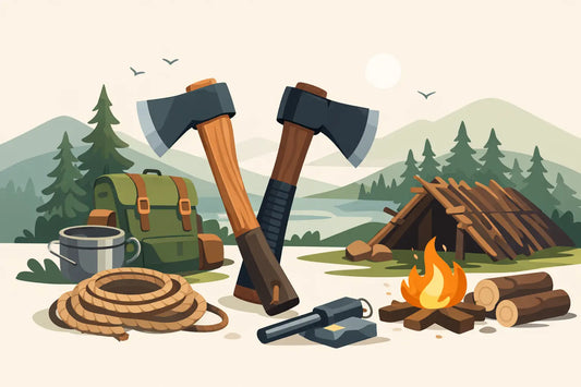 Beste bushcraft bijlen voor zelfredzaamheid