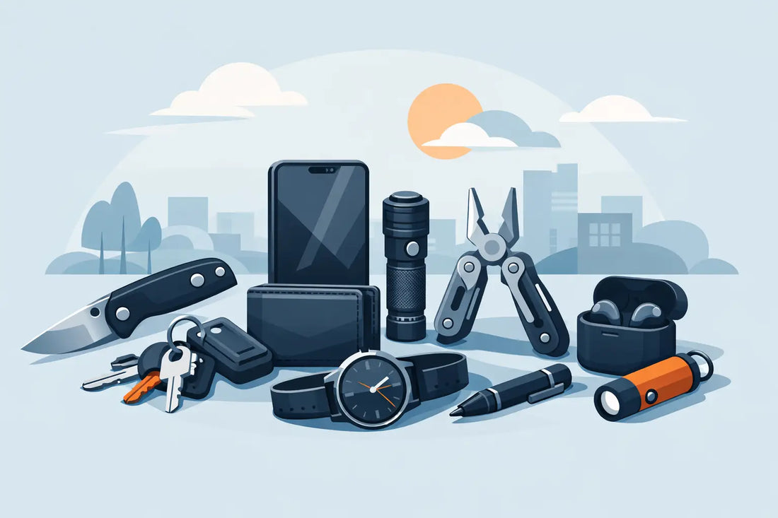 EDC spullen voor beginners: wat heb je nodig?
