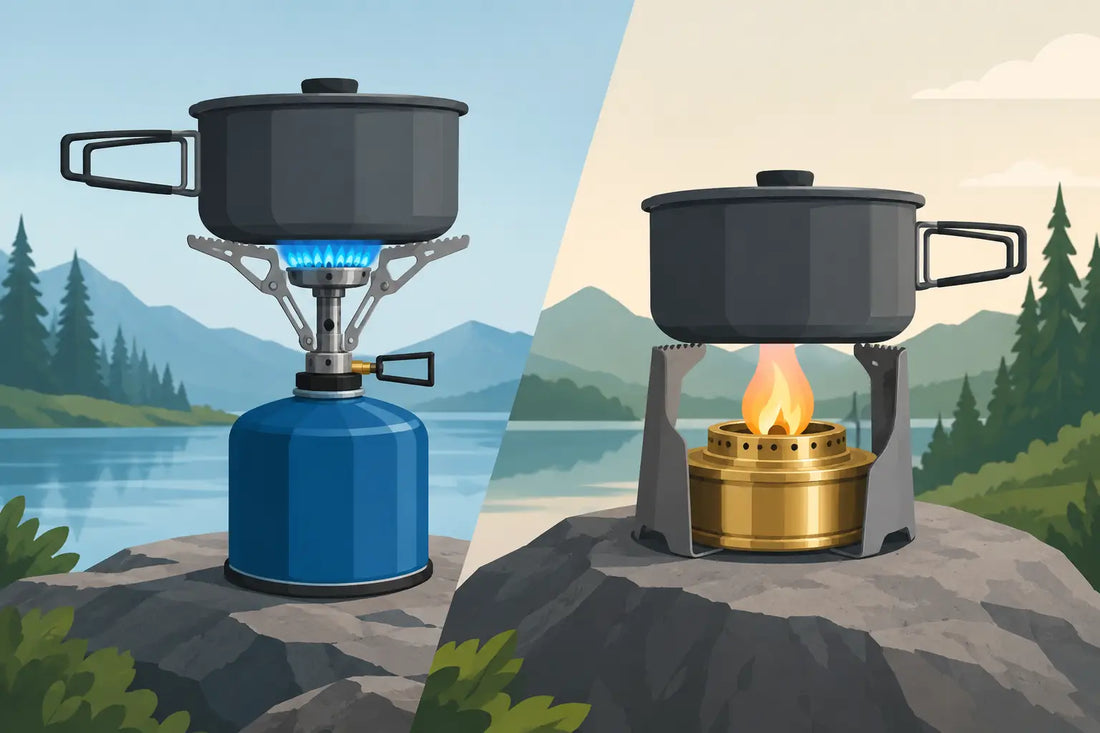 Gasbrander versus spiritusbrander bushcraft
