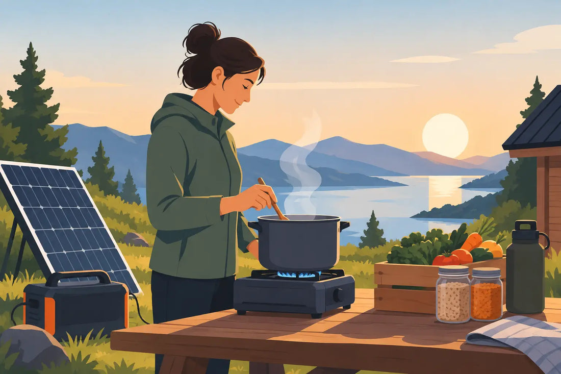 Off grid koken opzetten: bouw je reserve