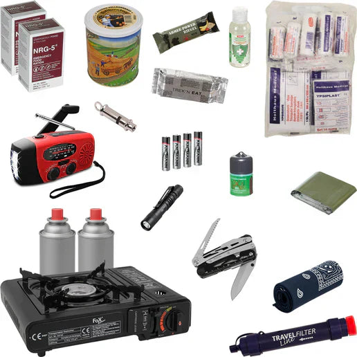 Hoe een noodpakket je leven kan redden in noodsituaties