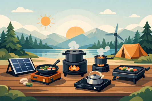 Camping koken zonder gas met 6 sterke opties