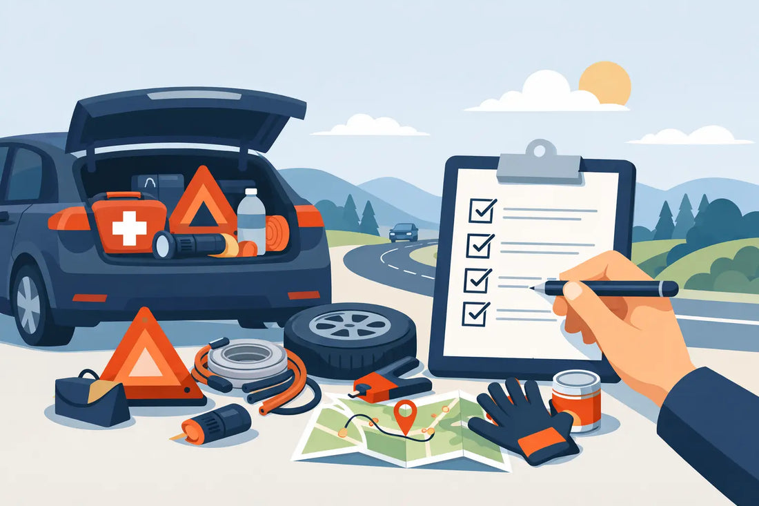 Noodpakket auto samenstellen: stappenplan