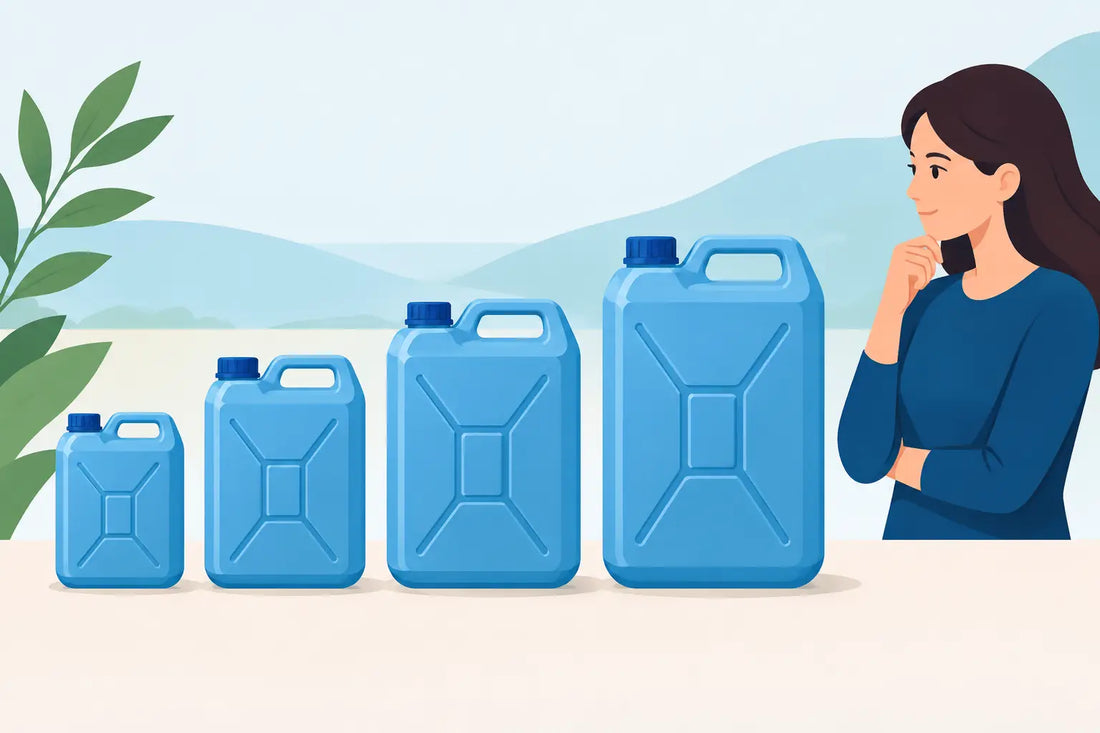 Waterjerrycan review: kies de juiste inhoud