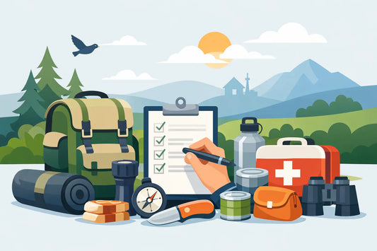 Prepper checklist beginners: slim beginnen