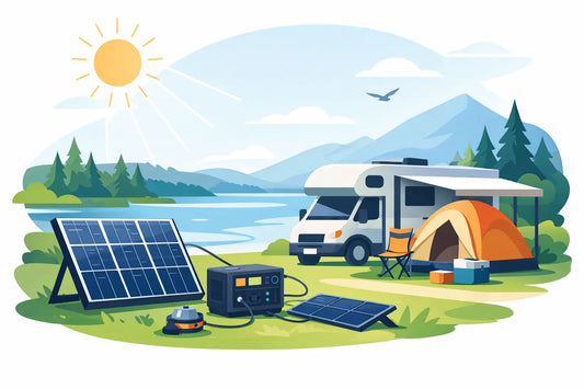 Solar paneel voor camping stroom kiezen