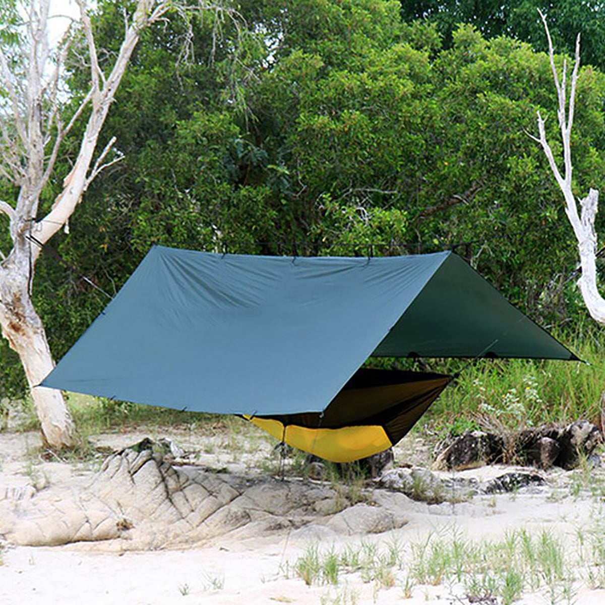 Olive Green Hammock Superlight Tarp DD Hammocks SuperLight Tarp