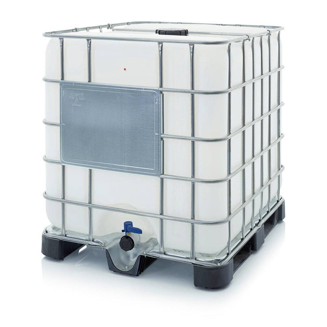 IBC Container - 1.000 Liter - Met Kunststof Pallet